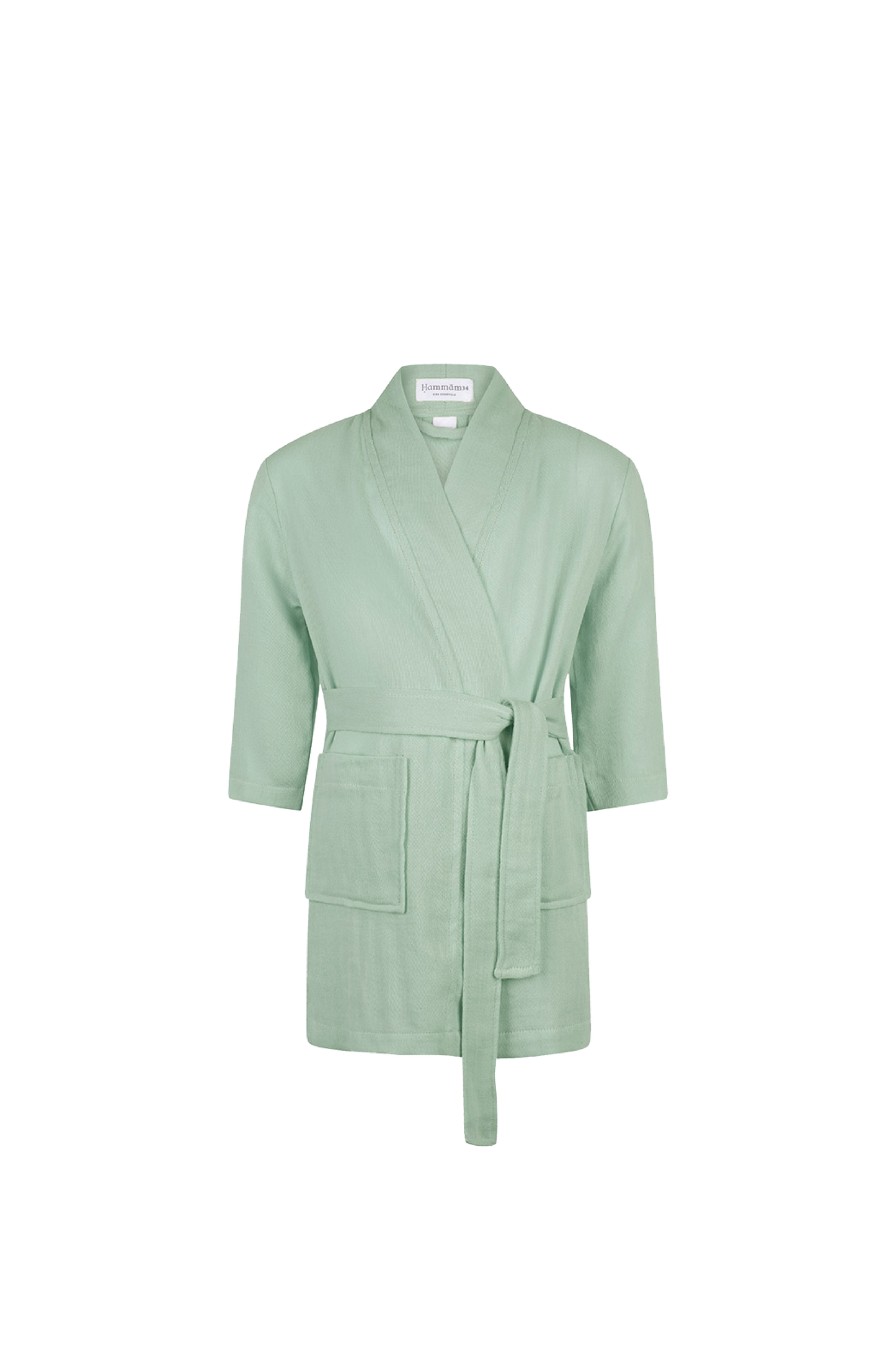 THE FLOWER KIDS KIMONO IN SEA GREEN